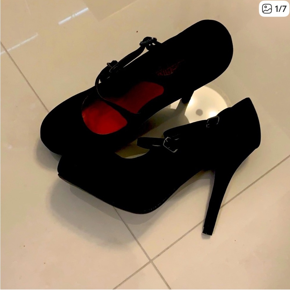 Elegant Black Women's Heels